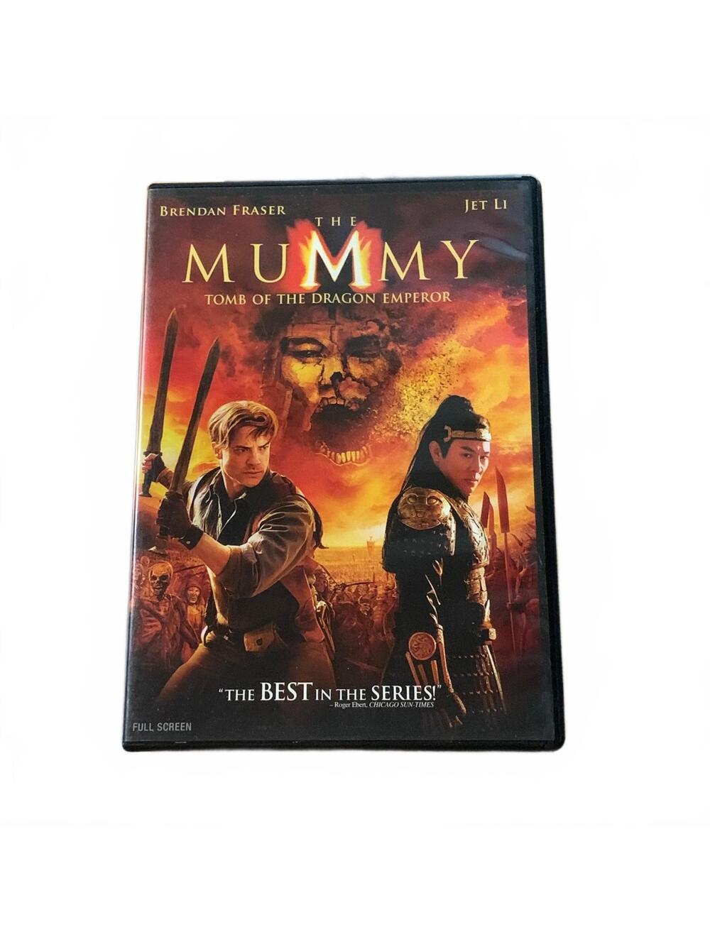 The Mummy Tomb of the Dragon Emperor DVD 2008 Full Screen Action